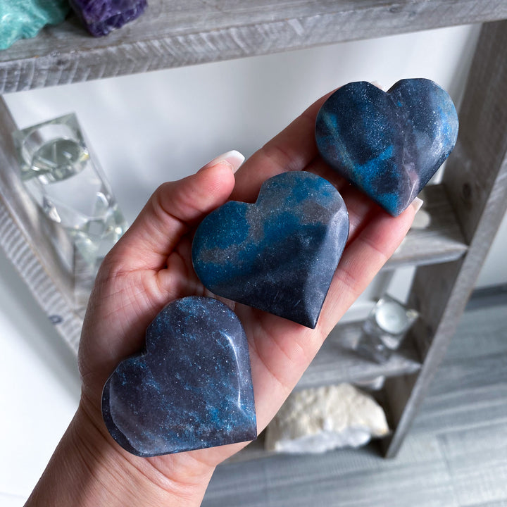 Dark Trolleite Heart Carving