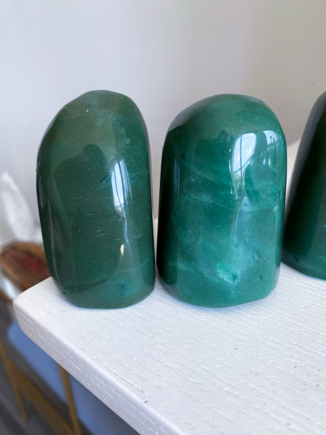 Attract Wealth: Green Aventurine Freeform