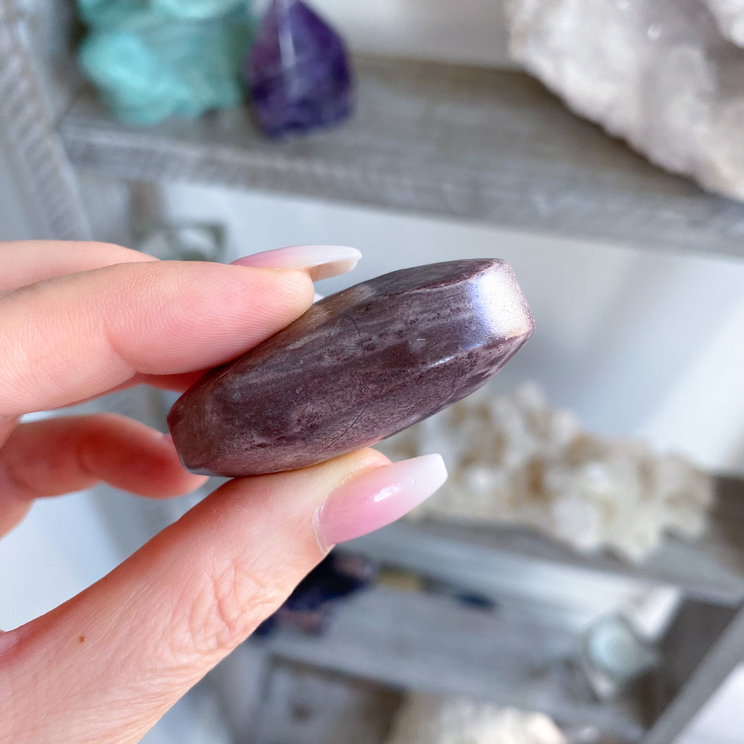 Small Deep Mauve Picture Jasper Palm