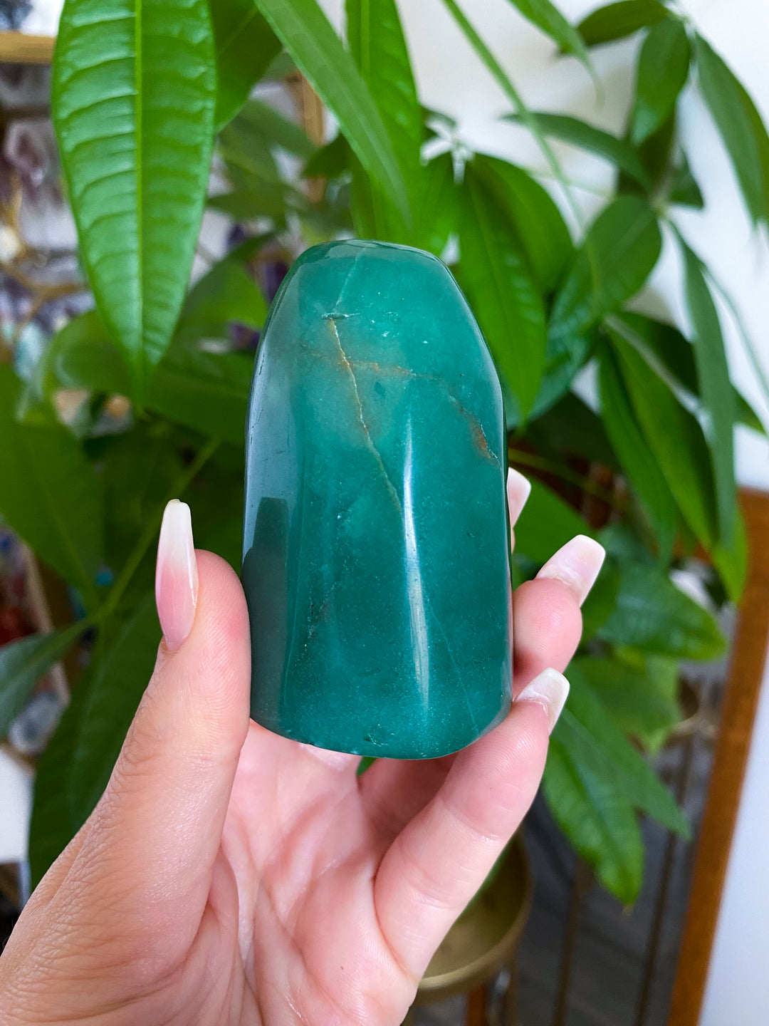 Money Attraction: Green Aventurine Freeform #3