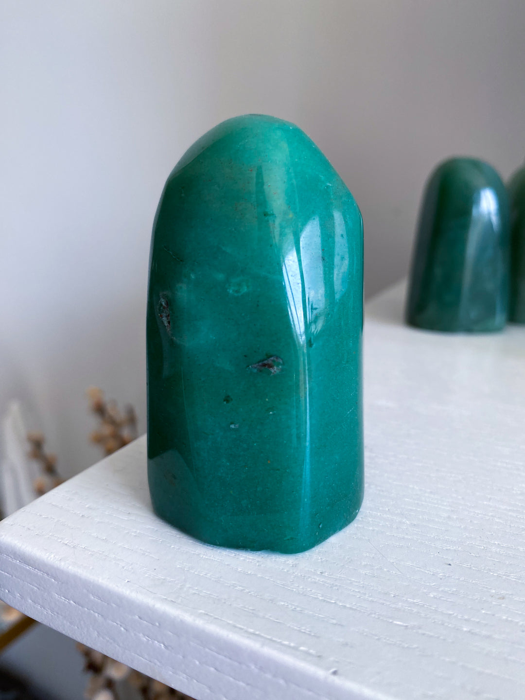 Abundance: Green Aventurine Freeform #1