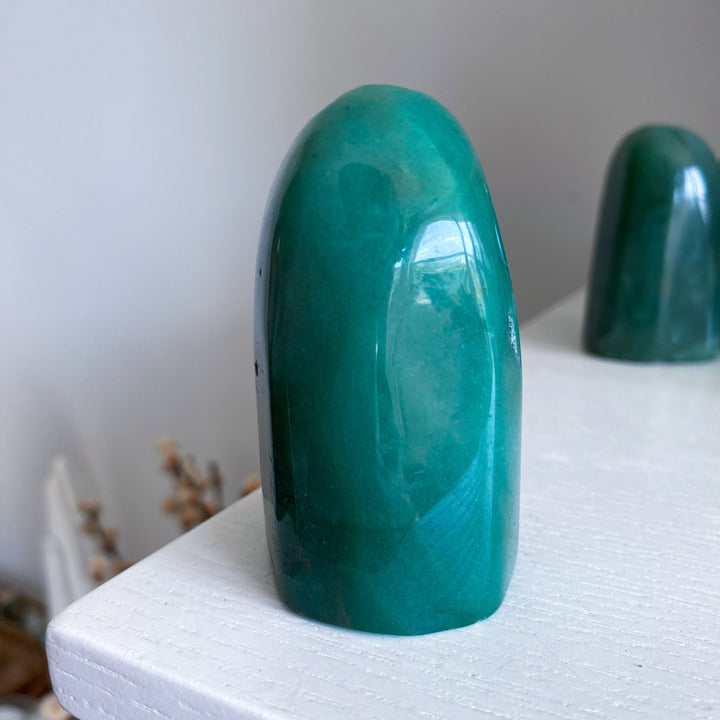 Abundance: Green Aventurine Freeform #1
