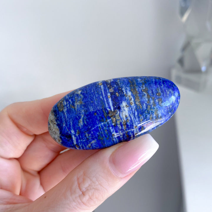 Lapis Lazuli Palm Stone #11 - Get Exact Item