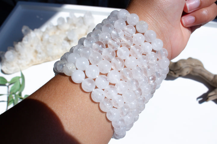 Clear Quartz 8mm Bracelet