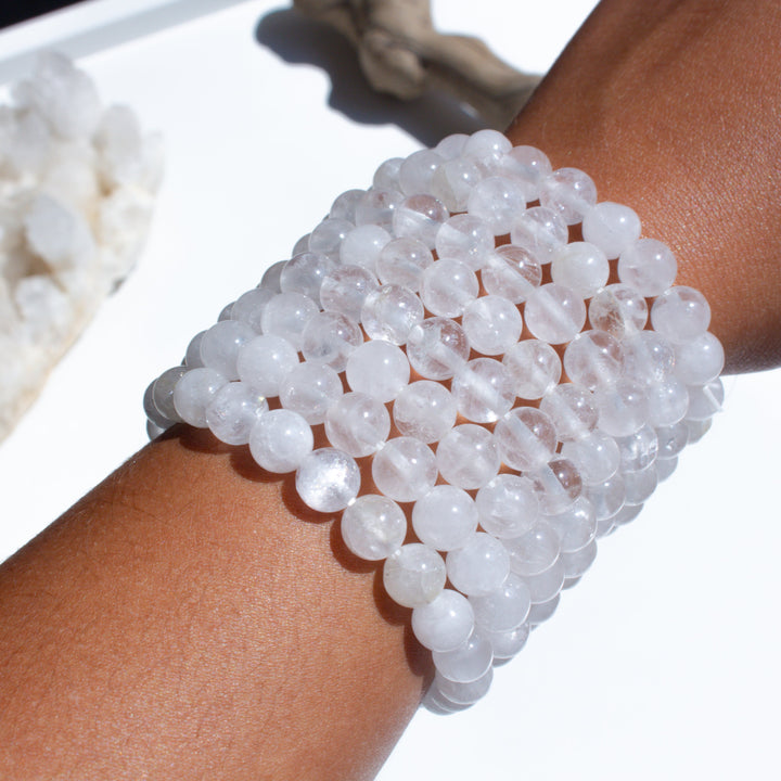 Clear Quartz 8mm Bracelet