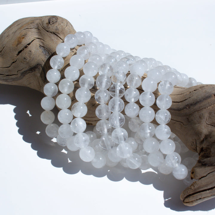 Clear Quartz 8mm Bracelet