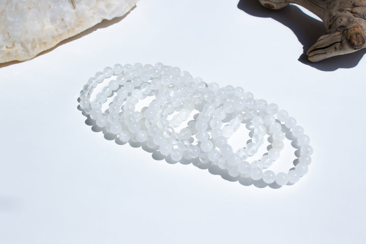 Clear Quartz 8mm Bracelet