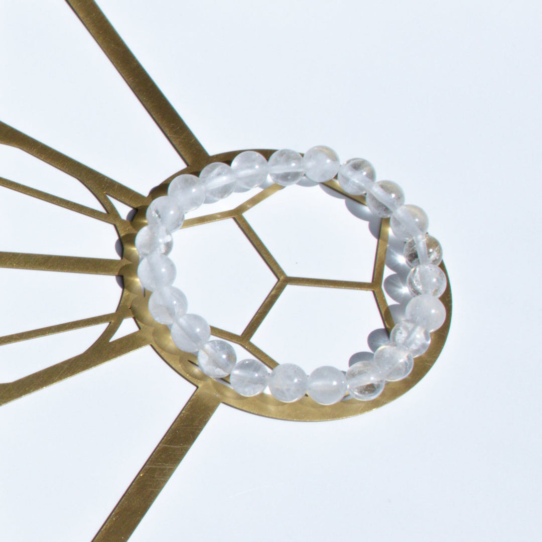 Clear Quartz 8mm Bracelet