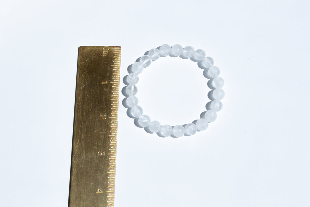 Clear Quartz 8mm Bracelet
