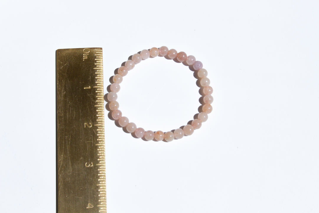 Strawberry Quartz 6mm Bracelet