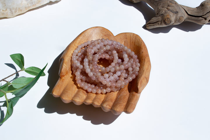 Strawberry Quartz 6mm Bracelet