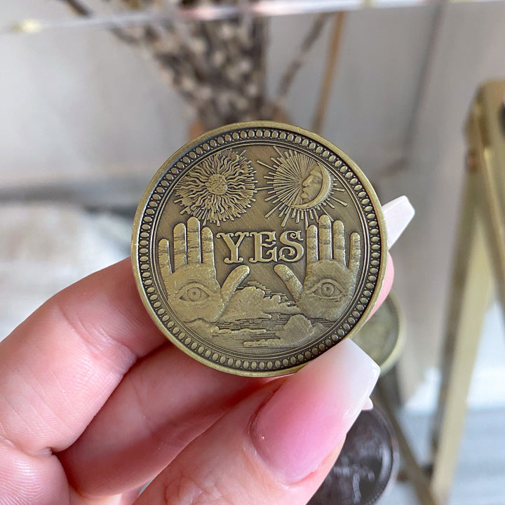 YES or NO Divination Coin