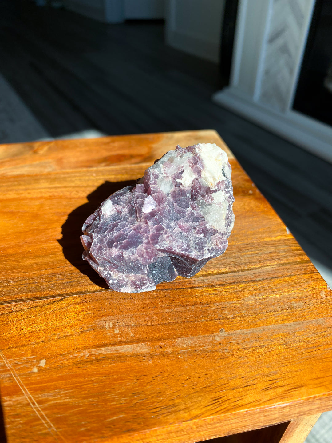 Mica-rich Purple Lepidolite Chunk