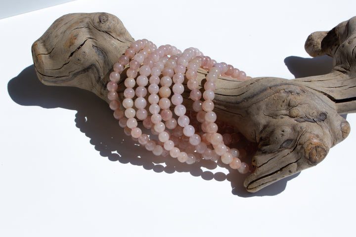Strawberry Quartz 6mm Bracelet