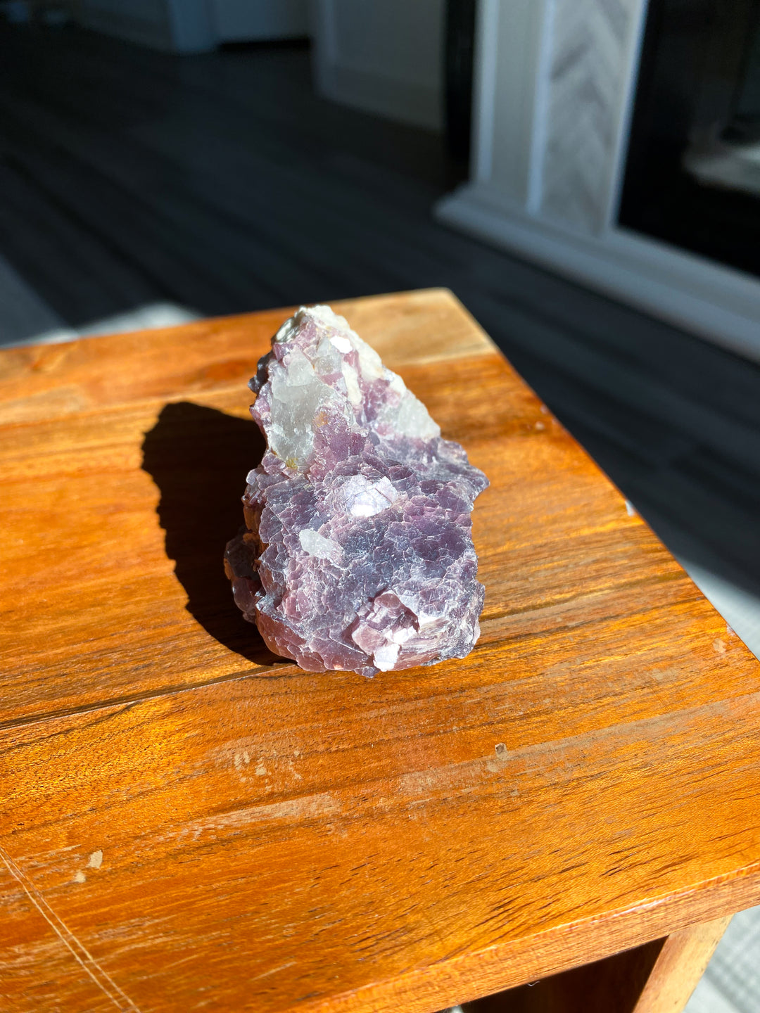 Mica-rich Purple Lepidolite Chunk