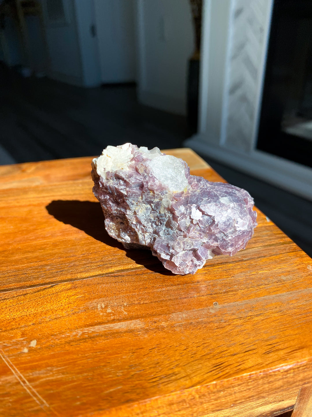 Mica-rich Purple Lepidolite Chunk