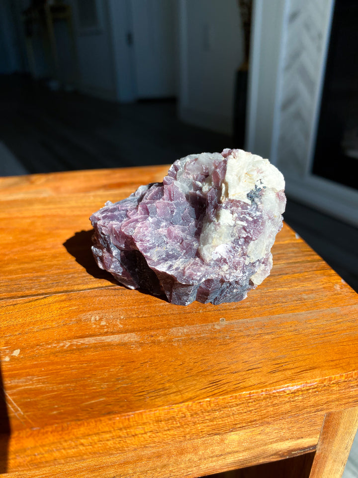 Mica-rich Purple Lepidolite Chunk