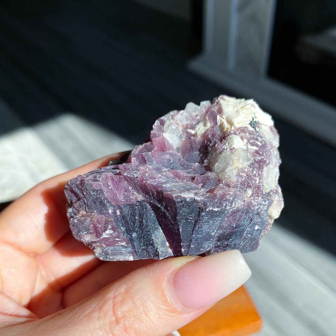 Mica-rich Purple Lepidolite Chunk