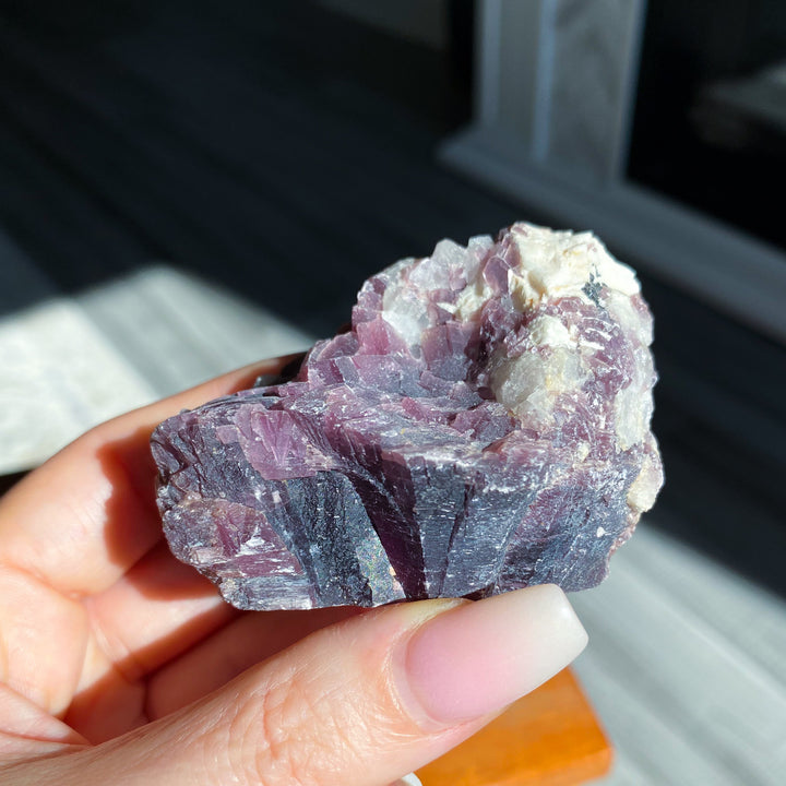 Mica-rich Purple Lepidolite Chunk