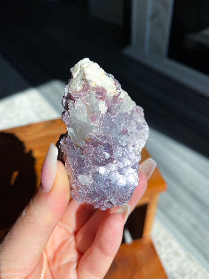 Mica-rich Purple Lepidolite Chunk