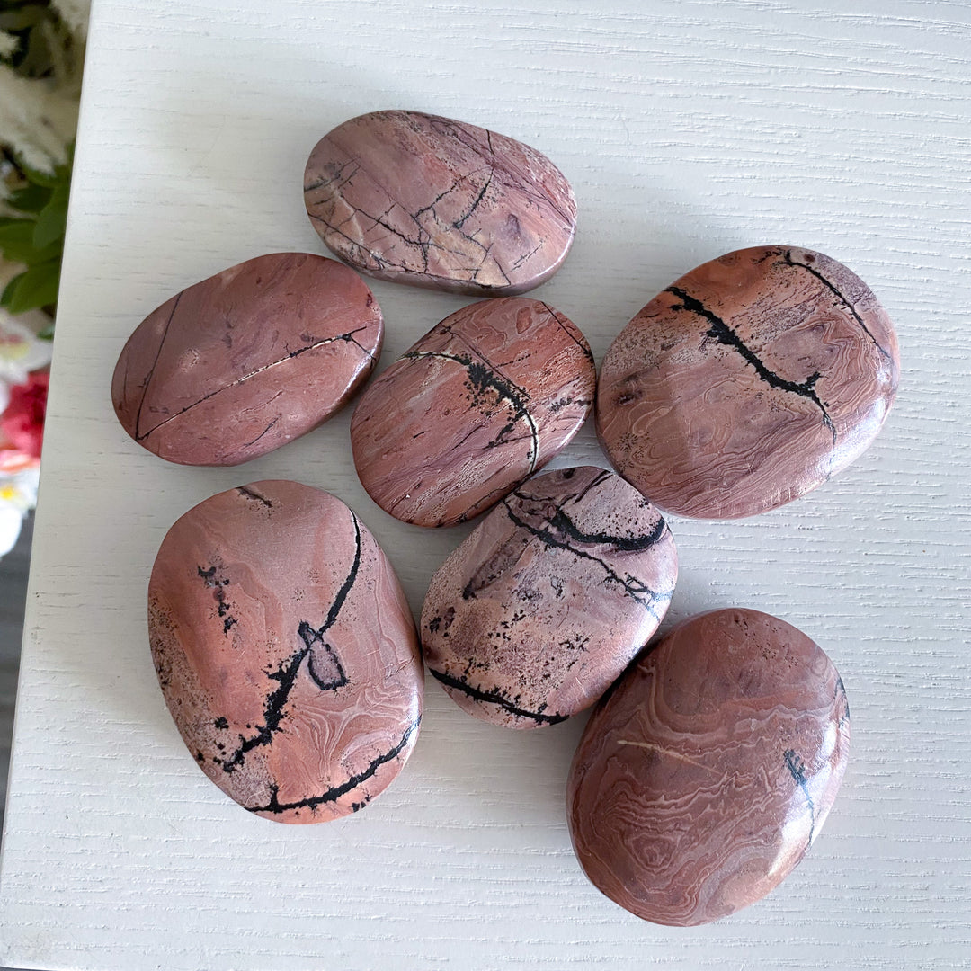 Bubblegum Pink Picture Jasper Palm