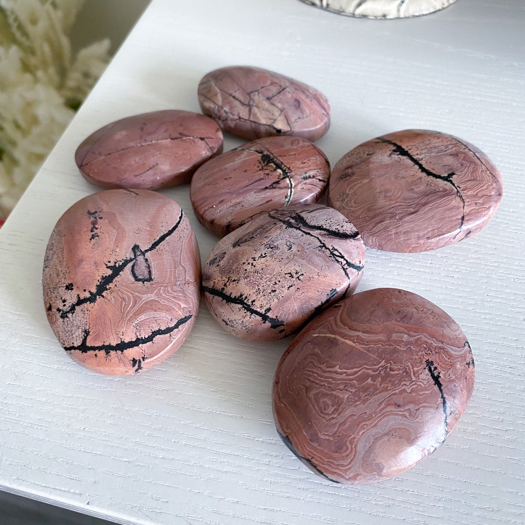 Bubblegum Pink Picture Jasper Palm
