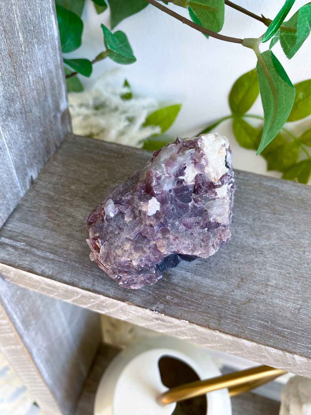 Mica-rich Purple Lepidolite Chunk