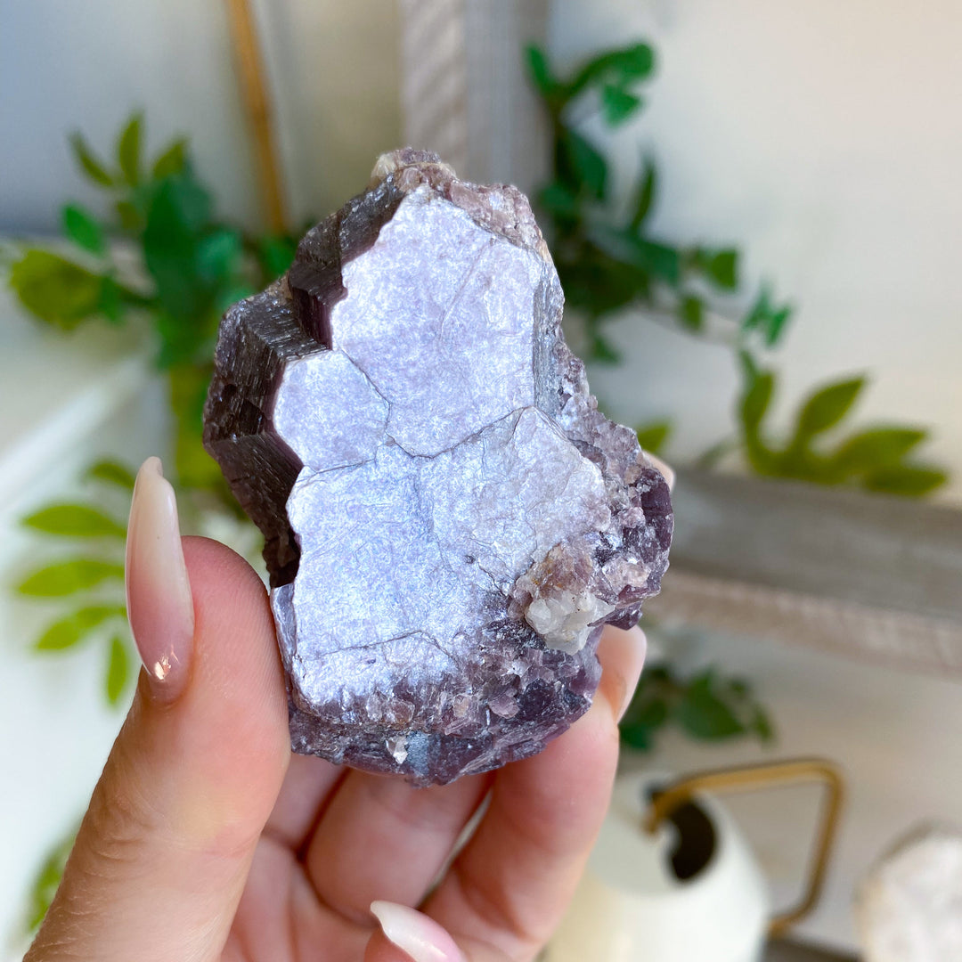 Mica-rich Purple Lepidolite Chunk