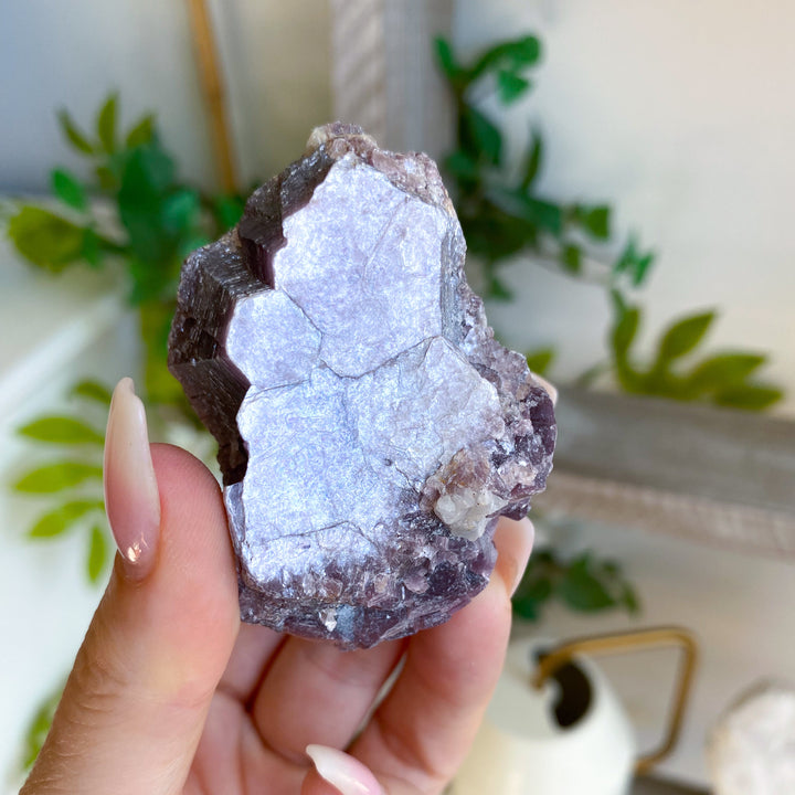 Mica-rich Purple Lepidolite Chunk