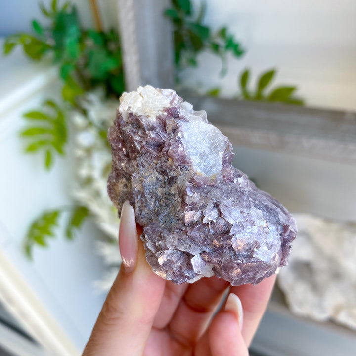 Mica-rich Purple Lepidolite Chunk