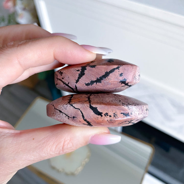 Bubblegum Pink Picture Jasper Palm