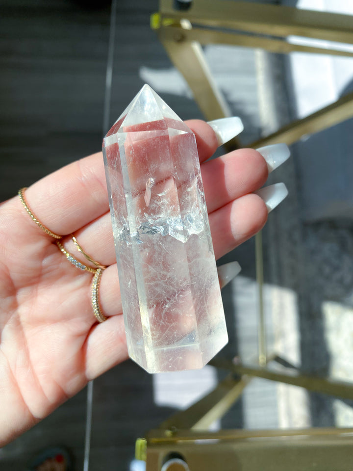 Brazilian Clear Quartz Crystal Tower #3