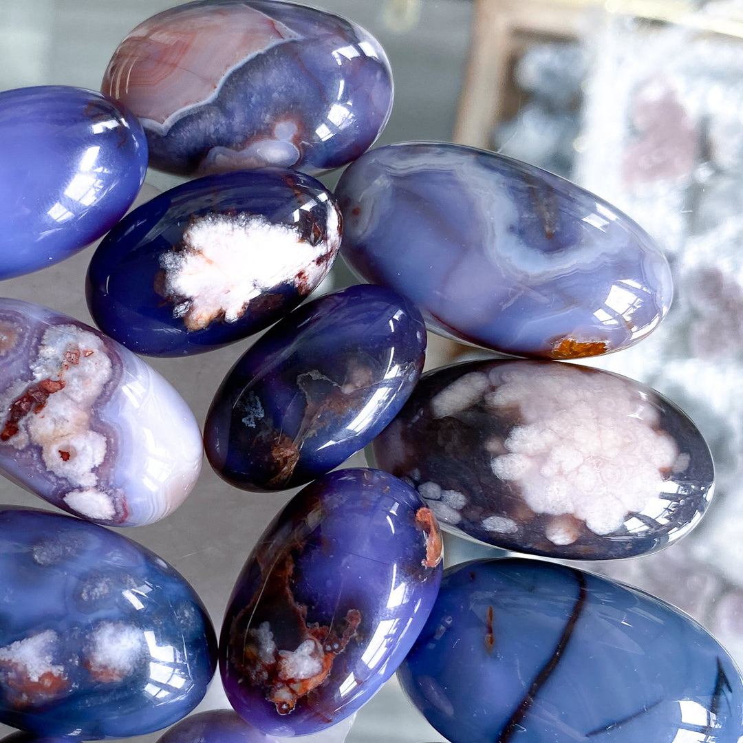 Small Blue Agate Shiva