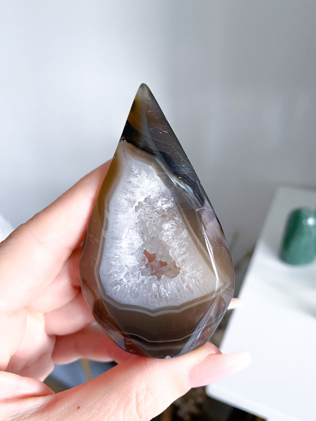 Unique Sienna Agate Flame #3