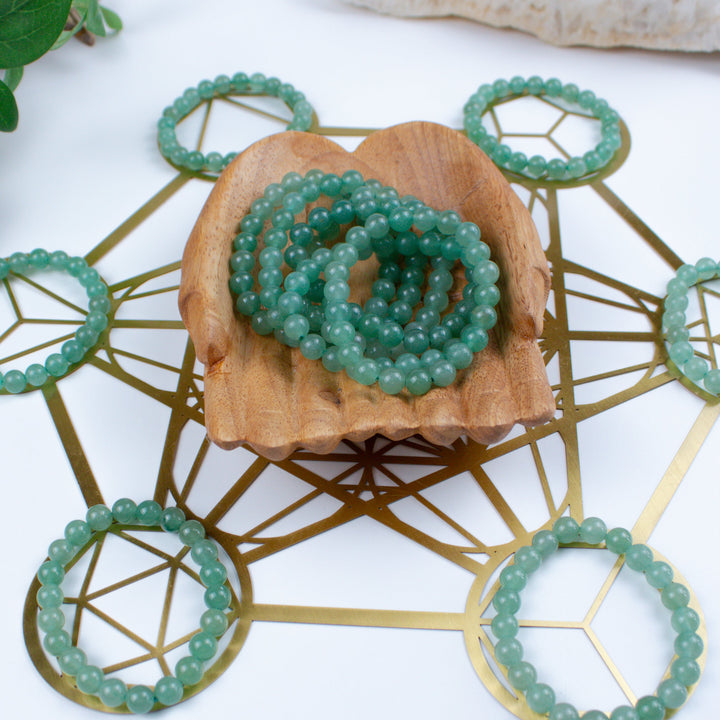 ABUNDANCE Green Aventurine 8mm Bracelet