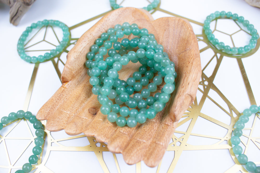 ABUNDANCE Green Aventurine 8mm Bracelet