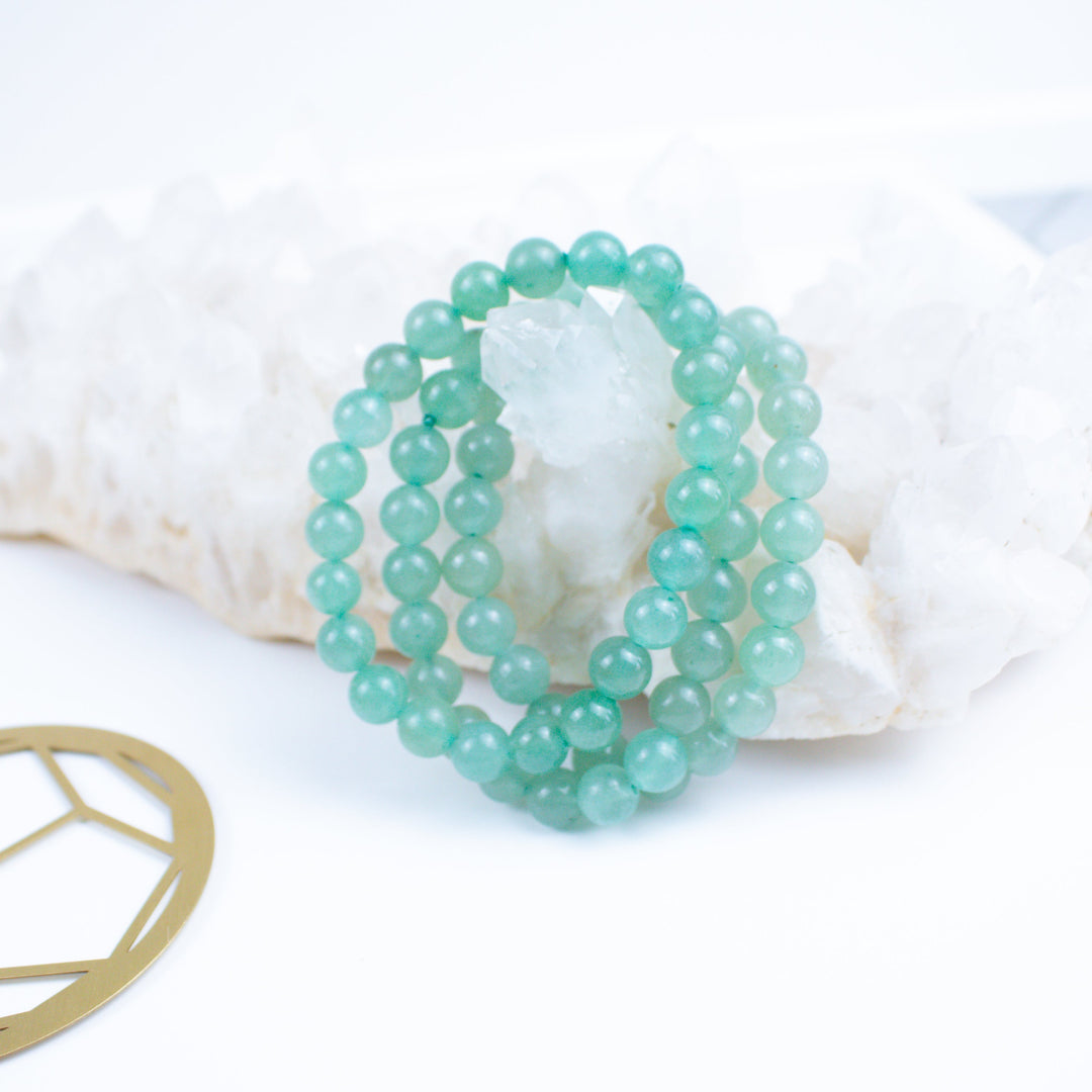 ABUNDANCE Green Aventurine 8mm Bracelet
