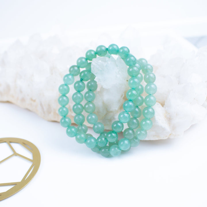 ABUNDANCE Green Aventurine 8mm Bracelet