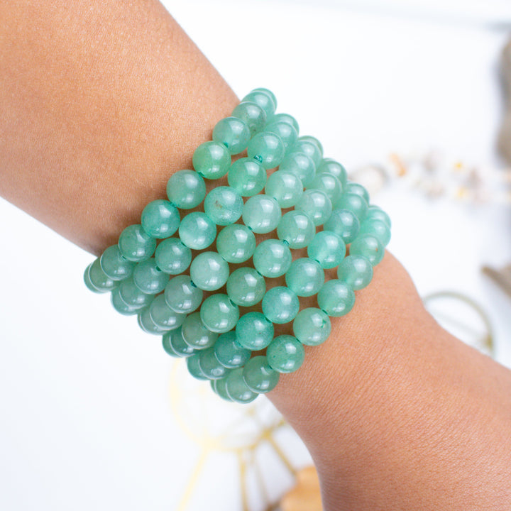 ABUNDANCE Green Aventurine 8mm Bracelet
