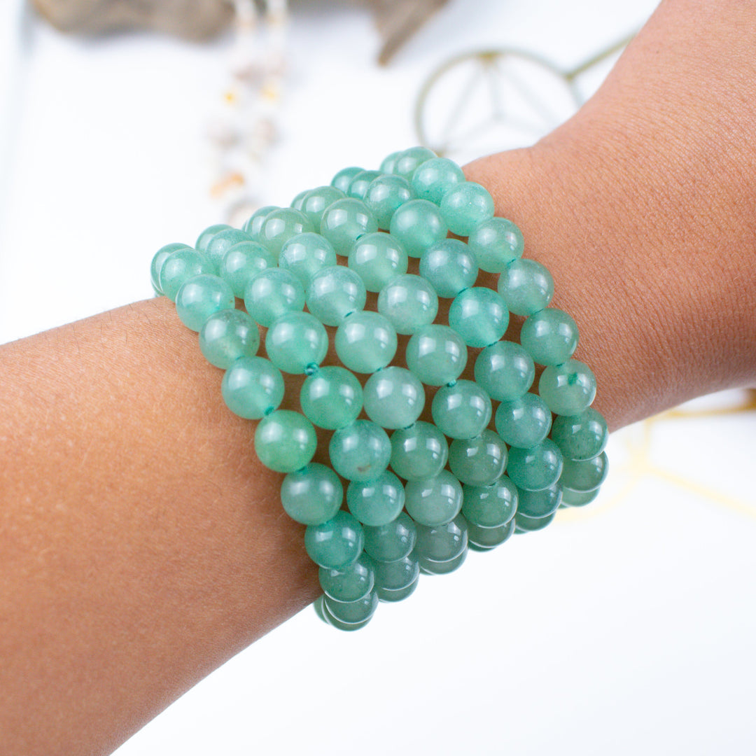 ABUNDANCE Green Aventurine 8mm Bracelet