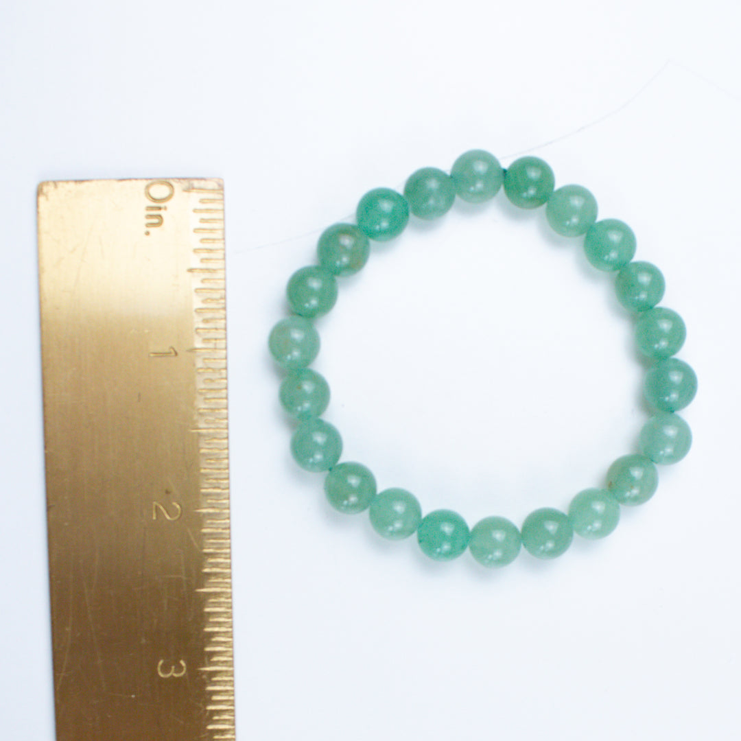 ABUNDANCE Green Aventurine 8mm Bracelet