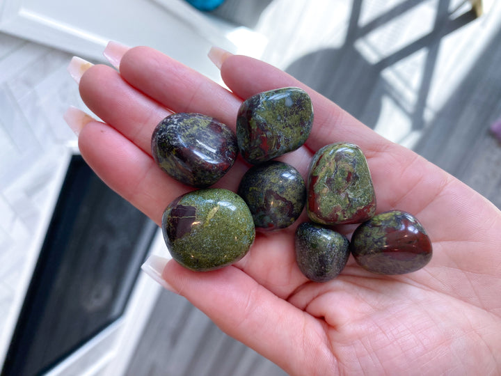 Dragon Blood Jasper Tumble
