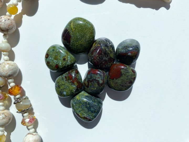 Dragon Blood Jasper Tumble