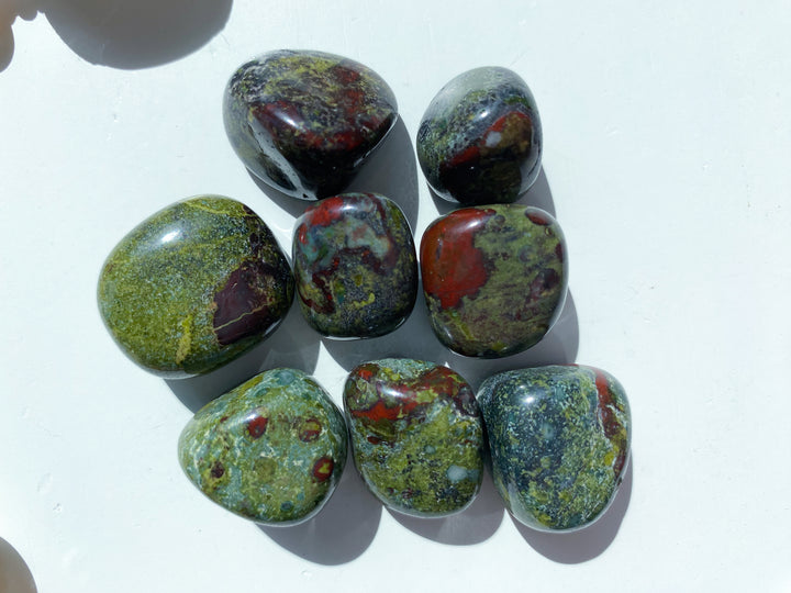 Dragon Blood Jasper Tumble