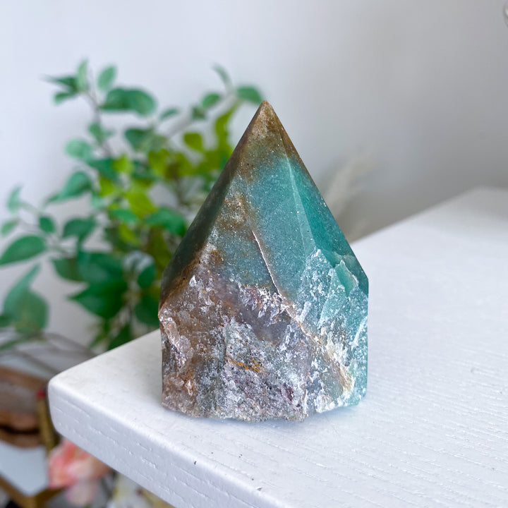Green Aventurine Top Polish Point 
