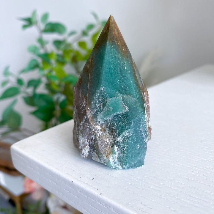 Green Aventurine Top Polish Point 
