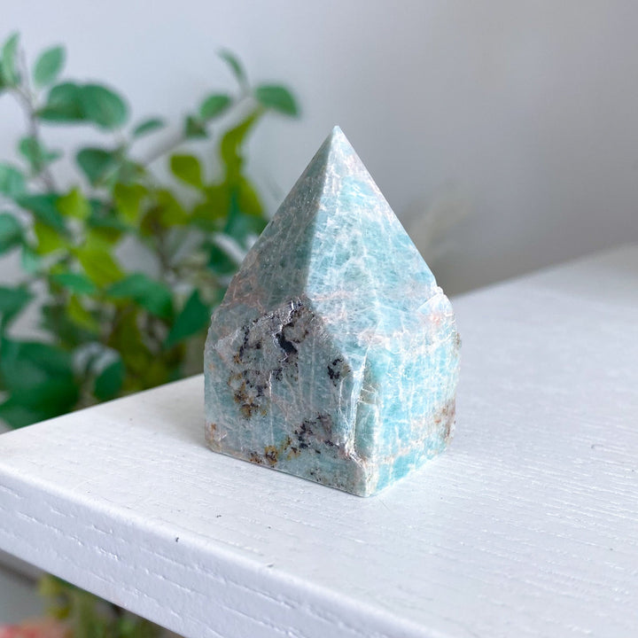 Small Inclusion Amazonite Top Polish 
