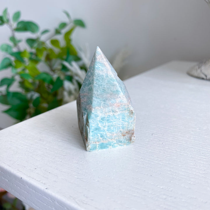 Small Inclusion Amazonite Top Polish 