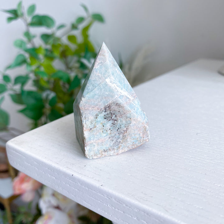 Small Inclusion Amazonite Top Polish 