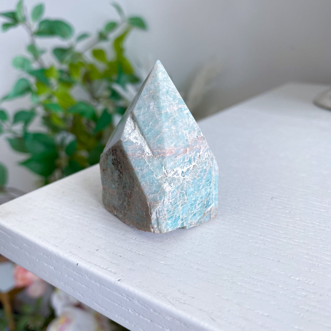 Small Inclusion Amazonite Top Polish 